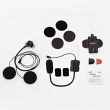 SALUT  Half-Face Helmet Microphone & Speakers Set