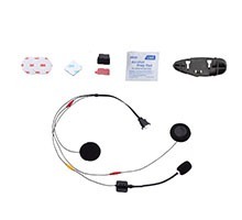 BK-S2 Half-Face Helmet Microphone & Speakers Set